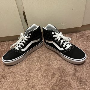 Vans high platforms